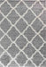 Serdim Rugs marrakesh 525 grey Grey Living Room Geometric Rug.