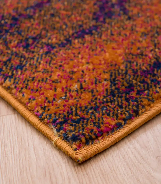 Asiatic nova nv04 orange multi Multicoloured, Orange Living Room  Rug.