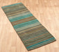 Asiatic pimlico green Green, Multicoloured Living Room Wool Rug.