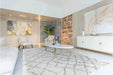 Serdim Rugs marrakesh 535 light cream Grey, Cream Living Room Geometric Rug.