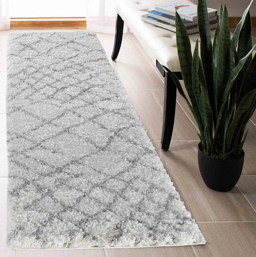 Serdim Rugs marrakesh 535 light cream Grey, Cream Living Room Geometric Rug.