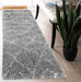 Serdim Rugs marrakesh 540 grey Grey Living Room Geometric Rug.