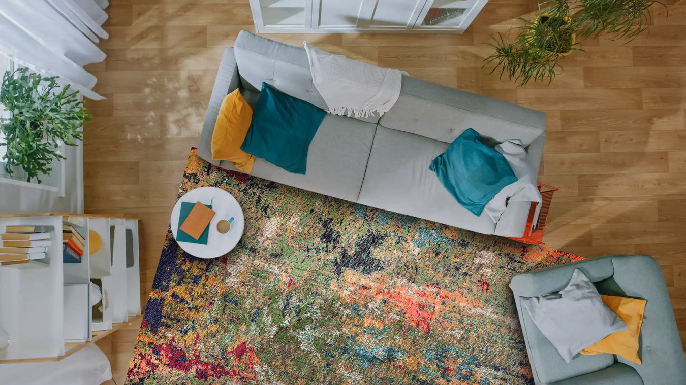 Big Multi Coloured Rugs