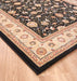 Mastercraft noble art 6529 090 Black Living Room  Rug.