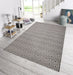 NorthRugs meadow karo black Black Living Room Striped Rug.