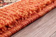 HMC cashmere 5568 terra Orange Living Room Moroccan Rug.