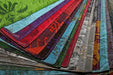 Louis de Poortere vintage 8105 turquoise Blue Living Room Flat Weave Rug.