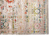 Louis de Poortere antiquarian 8894 ushak turkishdelight Grey, Multicoloured Living Room Flat Weave Rug.