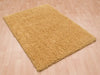 Asiatic asiatic spiral mustard Yellow Living Room Shaggy Rug.