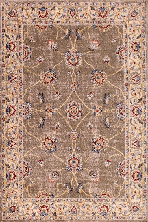 URCO orient urco 5929 green Green, Multicoloured Living Room Moroccan Rug.
