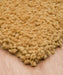 Asiatic asiatic spiral mustard Yellow Living Room Shaggy Rug.