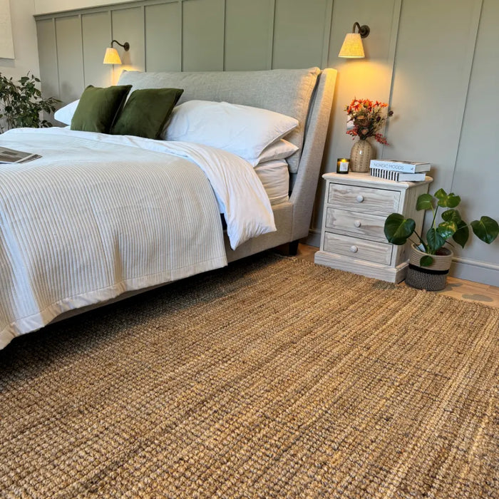 Boucle Jute Brown