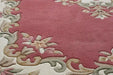 Oriental Weavers royal indian rose Pink Living Room Wool Rug.