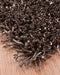 Asiatic metallica metallica gunmetal Grey  Shaggy Rug.