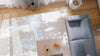 Mastercraft moda mastercraft 471 23 gc994 Blue, Ivory, Multicoloured Living Room  Rug.