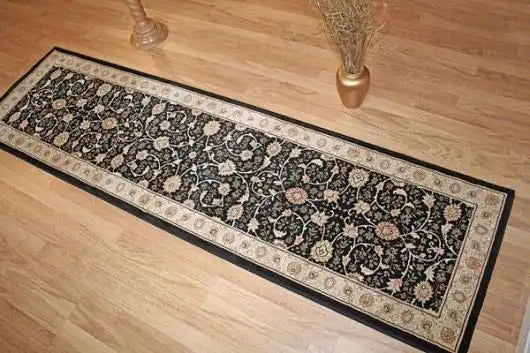 Mastercraft noble art 6529 090 Black Living Room  Rug.