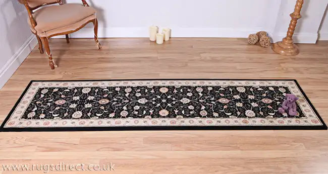 Mastercraft noble art 6529 090 Black Living Room  Rug.