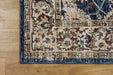 Mastercraft alhambra 6549a light blue dark blue Blue Living Room  Rug.