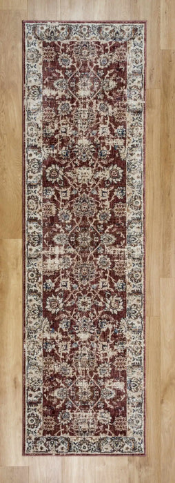 Mastercraft alhambra 6549a red Red Living Room  Rug.