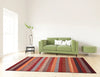 Mastercraft woodstock 32743 1382 Brown, Multicoloured, Red Living Room  Rug.