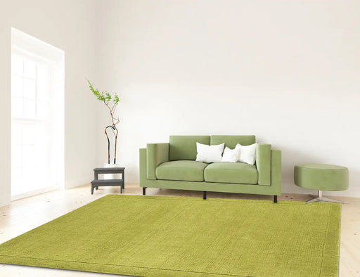 Asiatic york york green Green Living Room Wool Rug.