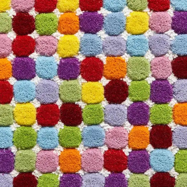 Think Rugs prism think pr429 multi Multicoloured Living Room Wool Rug.