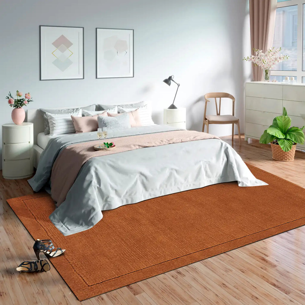 York York Terracotta Rug