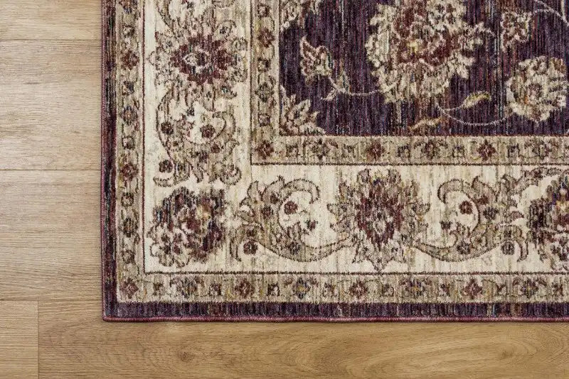 Mastercraft alhambra 6992a dark blue red Purple, Red Living Room  Rug.