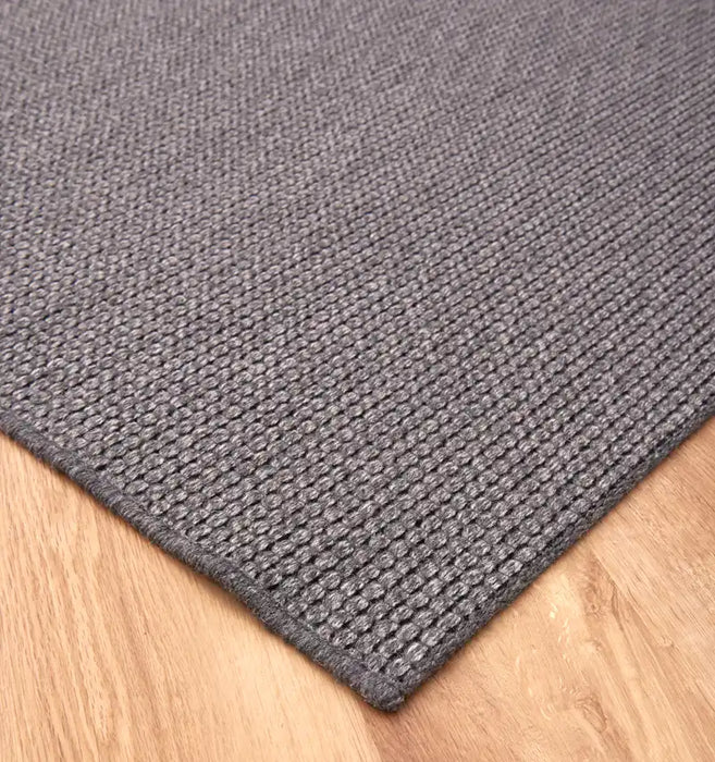 Mastercraft highline 990215 3004 dark grey Grey Living Room Wool Rug.
