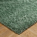 Oriental Weavers harmony sage green Green Living Room Shaggy Rug.