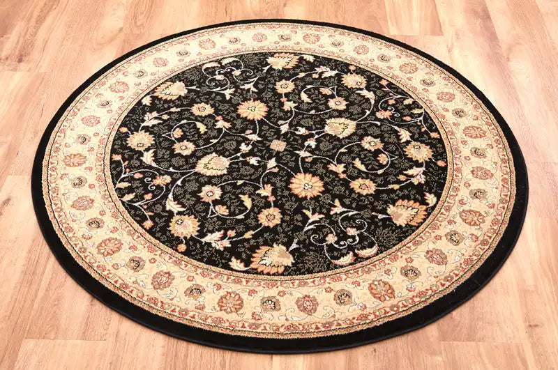 Mastercraft noble art 6529 090 Black Living Room  Rug.