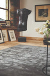 Rug Guru karma guru fossil Grey Living Room  Rug.