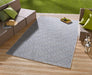 NorthRugs meadow karo blue Blue Living Room Striped Rug.