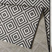NorthRugs meadow karo black Black Living Room Striped Rug.