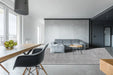 Asiatic ritchie light grey Grey Living Room Shaggy Rug.