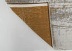 Louis de Poortere mad men columbus gold 8419 Grey Living Room Flat Weave Rug.