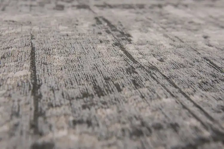 Louis de Poortere mad men griff 8420 jersey stone Grey, Ivory Living Room Flat Weave Rug.