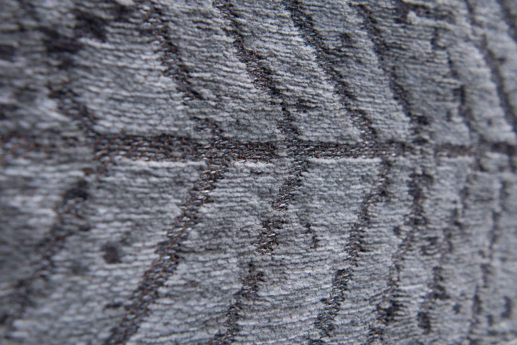 Louis de Poortere mad men jacobs ladder 8425 harlem contrast Grey Living Room Flat Weave Rug.