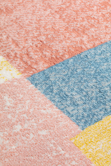 Mastercraft city 46115 ak991 Multicoloured Living Room Floral Rug.