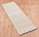 Asiatic ives modern rug natural Brown, Ivory Living Room Striped Rug.