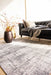 Louis de Poortere mad men griff 8420 jersey stone Grey, Ivory Living Room Flat Weave Rug.