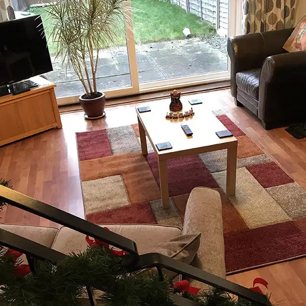 Photo by Gill C., | Oriental Weavers portland 8425 r Living Room Geometric Rug.