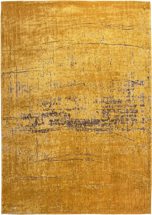 Louis de Poortere mad men griff 8550 liberty gold Yellow Living Room Flat Weave Rug.