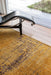 Louis de Poortere mad men griff 8550 liberty gold Yellow Living Room Flat Weave Rug.