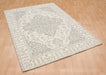 Asiatic bronte smoke cream Grey, Ivory Living Room Wool Rug.
