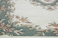 Oriental Weavers royal indian cream green Green, Ivory Living Room Wool Rug.