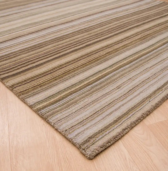 Asiatic pimlico natural Brown, Beige Living Room Wool Rug.