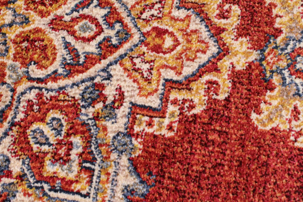 URCO orient urco 8917 red Red Living Room Moroccan Rug.