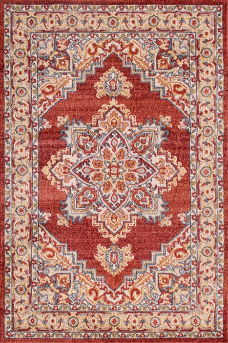URCO orient urco 8917 red Red Living Room Moroccan Rug.