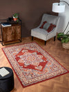 URCO orient urco 8917 red Red Living Room Moroccan Rug.